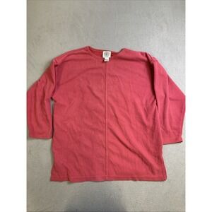 Cape Isle Knitters Shirt Women's Size L Sweater Large Long Sleeve Pullover